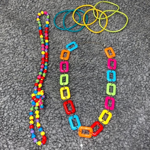 Y2K Colorful Funky Jewelry Bundle - Picture 3 of 3